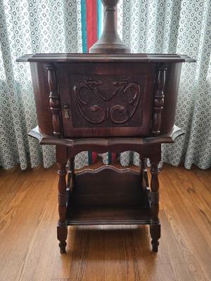 Antique Bentwood Smoking Stand