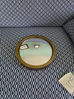 Round wall mirror