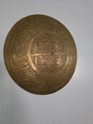 Brass wall decor