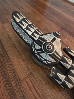 African Wooden wall hanging