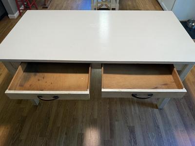 Farmhouse Table with Drawers