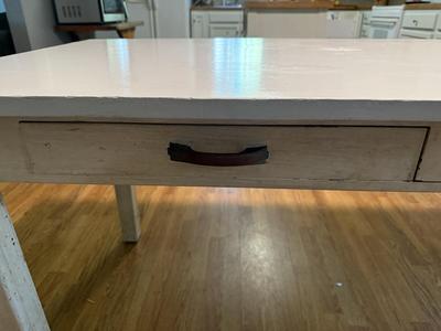 Farmhouse Table with Drawers