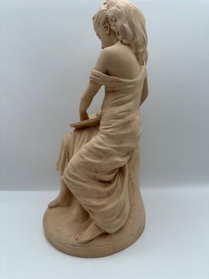 1998 Bramante Sculpture – Children Reading, Signed in Mold