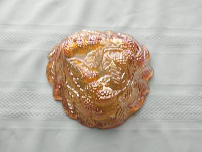BEAUTIFUL CARNIVAL GLASS DISH
