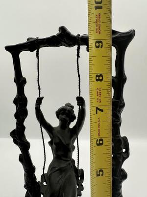 Auguste Moreau Bronze Swing Sculpture