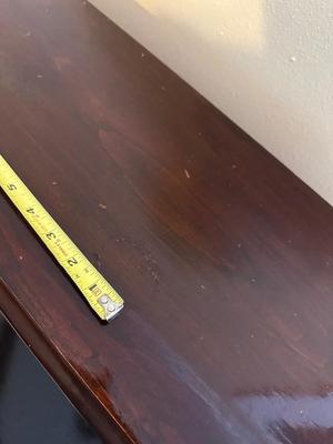 Wood Roll-Top Desk with Drawers & Cubbies