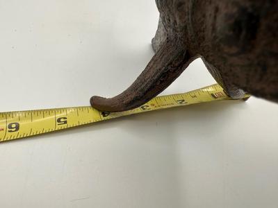Pair of Decorative Cast Iron Figures — Fish & Snail