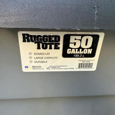 Two Storage Totes