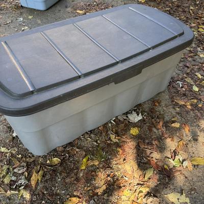 Two Storage Totes