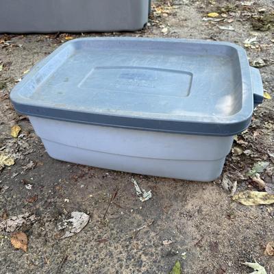 Two Storage Totes