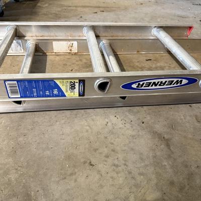 Werner Aluminum Extension Ladder