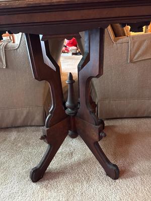 Sale Photo Thumbnail #80: 24x16x28.5z. Cute table, top could use some love