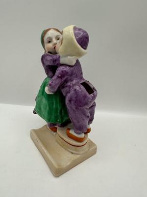 Vintage Goldcastle Japan Kissing Toothbrush Holder