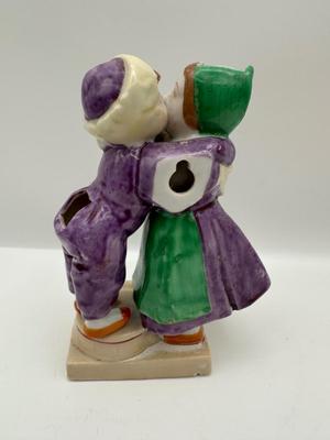 Vintage Goldcastle Japan Kissing Toothbrush Holder