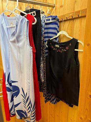 Sale Photo Thumbnail #426: Black outfit is size 10 others are small
