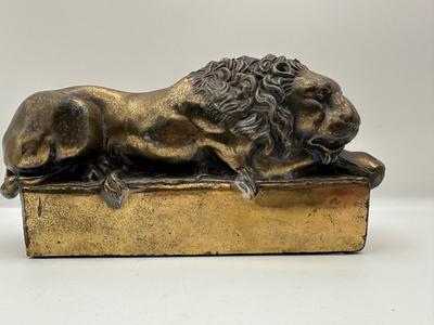 Antonio Canova Vintage Lion Bookend