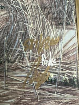 Pair of Framed Signed & Numbered Bird Prints by Binks