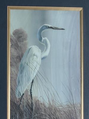 Pair of Framed Signed & Numbered Bird Prints by Binks