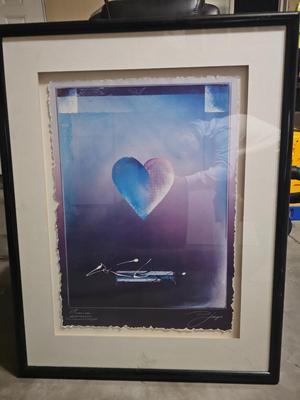Sale Photo Thumbnail #107: Professionally Framed Signed Art | Beautiful Piece