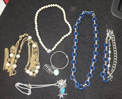 Sale Photo Thumbnail #14: Jewelry Lot | Pearls, Silver, etc.