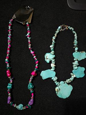 Sale Photo Thumbnail #21: Turquoise Jewelry Lot | Necklaces