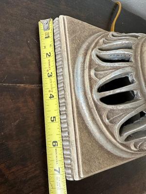 Tall Ornate Decorative Table Lamp with Shade