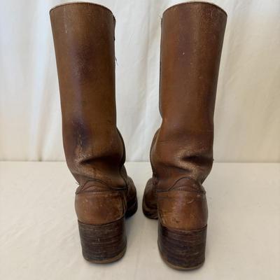 Two Pairs of Frye Leather Boots, Size 9 (P-HS)