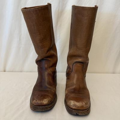Two Pairs of Frye Leather Boots, Size 9 (P-HS)