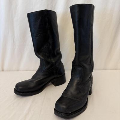 Two Pairs of Frye Leather Boots, Size 9 (P-HS)