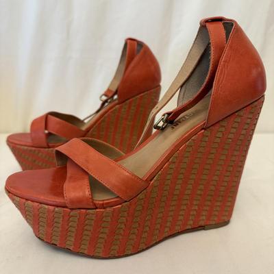 Pour La Victoire Bonita Wedge Sandals & Wild Diva Ankle Boots, Size 8.5 (P-HS)