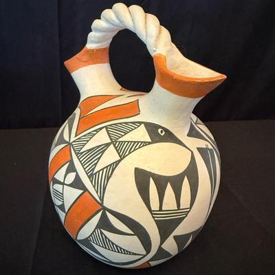 Eva Histia Acoma Pottery Wedding Vase (P-HS)