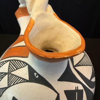 Eva Histia Acoma Pottery Wedding Vase (P-HS)