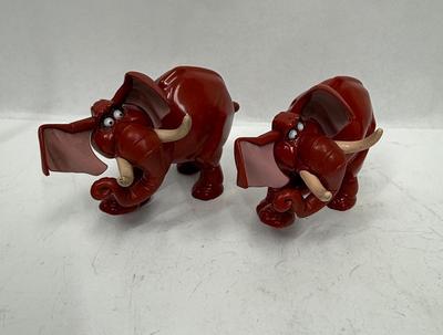Vintage 1999 Burroughs & Disney Tarzan Tantor Elephant Wind Up Tail Movie Figure