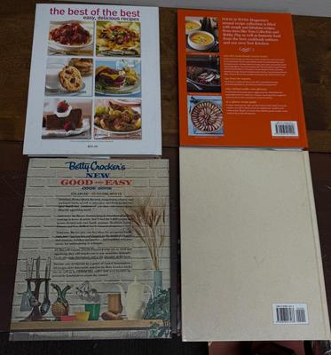 Cookbook Lot: 4 Assorted Cookbooks