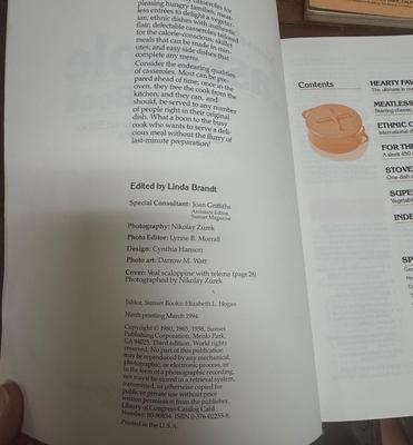 Cookbook Lot: 4 Assorted Cookbooks