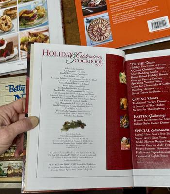 Cookbook Lot: 4 Assorted Cookbooks