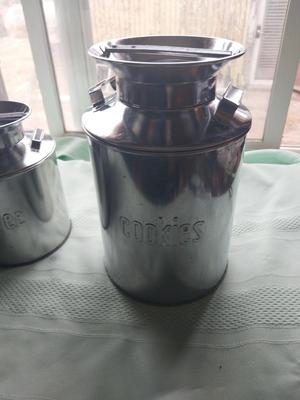 CUTE MILKCAN CANISTERS