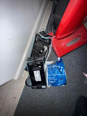 Sale Photo Thumbnail #9: R17-Riccar Commercial Vacuum And miscellaneous bags and belts