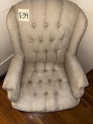Sale Photo Thumbnail #32: E39-Tufted armchair