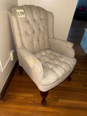 Sale Photo Thumbnail #31: E39-Tufted armchair