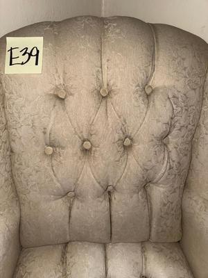 Sale Photo Thumbnail #33: E39-Tufted armchair