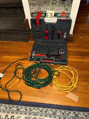 Sale Photo Thumbnail #82: E26-tool set and extension cords