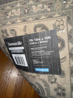 Sale Photo Thumbnail #87: E24-7’ x 10’ area rug