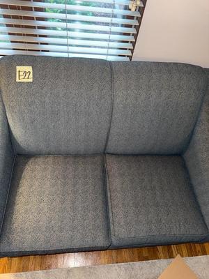 Sale Photo Thumbnail #96: E22-loveseat and throw pillows