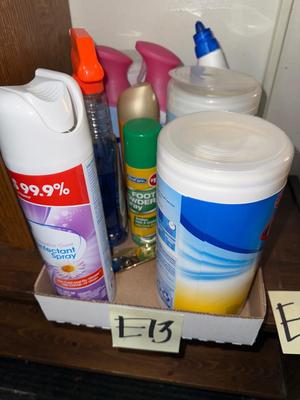 Sale Photo Thumbnail #136: E13-cleaning supplies and air fresheners