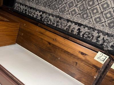 Sale Photo Thumbnail #150: E8-Long wooden shoe rack