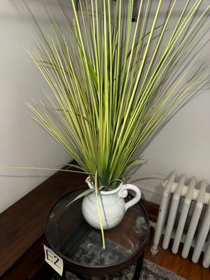 Sale Photo Thumbnail #159: E2-small plant stand plus decor
13 inch diameter, 32 inches tall