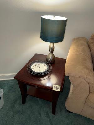 Sale Photo Thumbnail #170: MB9-end table, Lamp, Clock