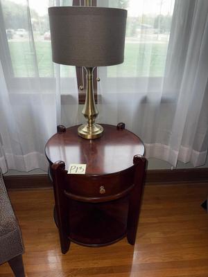 Sale Photo Thumbnail #209: P3-Beautiful end table and table lamp