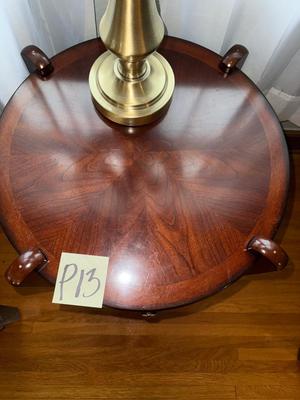 Sale Photo Thumbnail #211: P3-Beautiful end table and table lamp